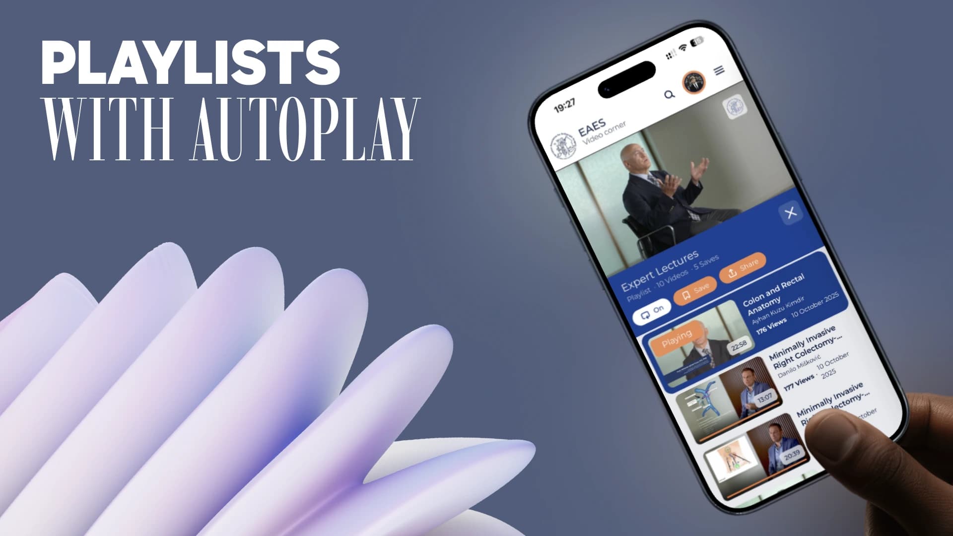 Playlists with Autoplay